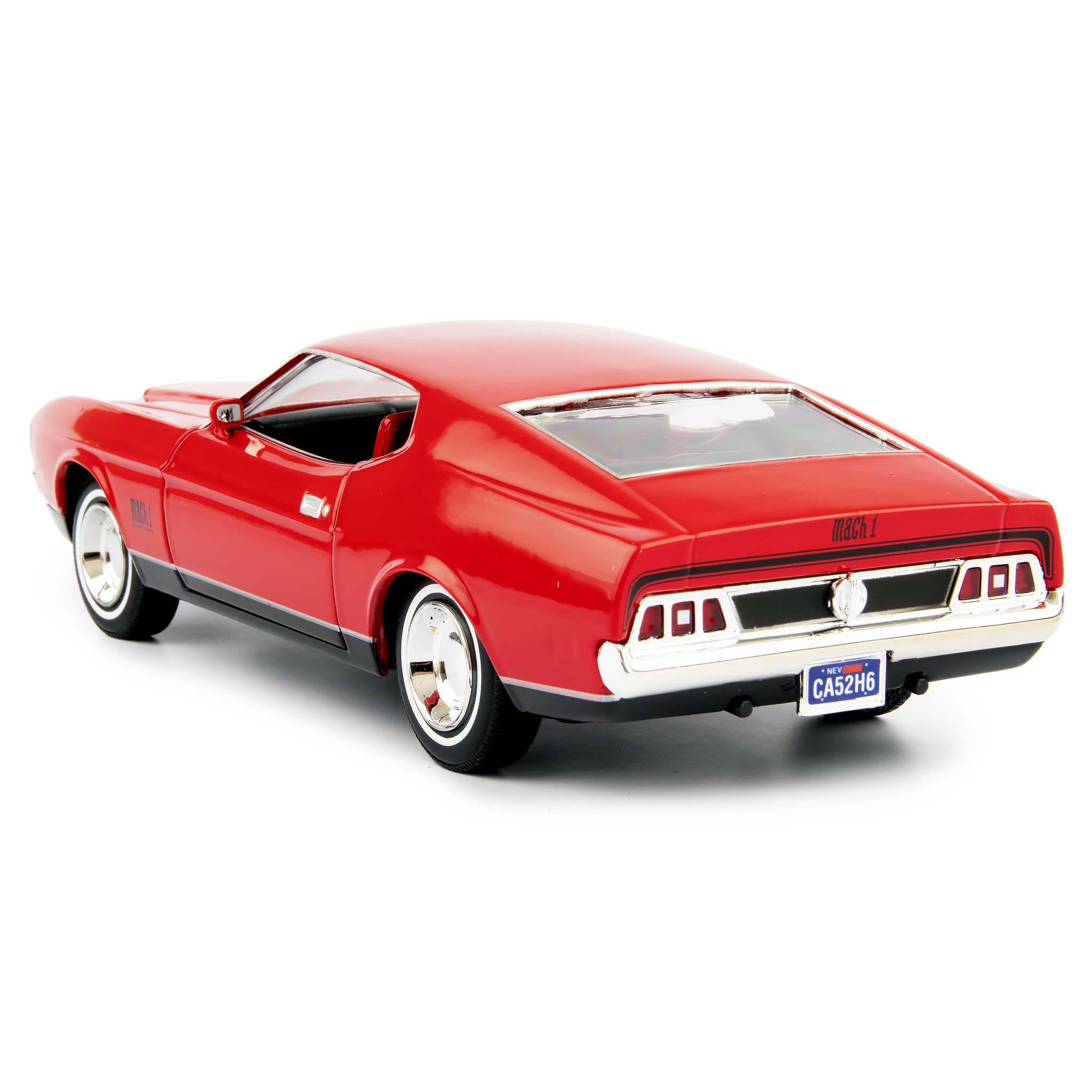 Ford Mustang Mach 1 Diecast Model Car James Bond Diamonds Are Forever - 1:24 Scale
