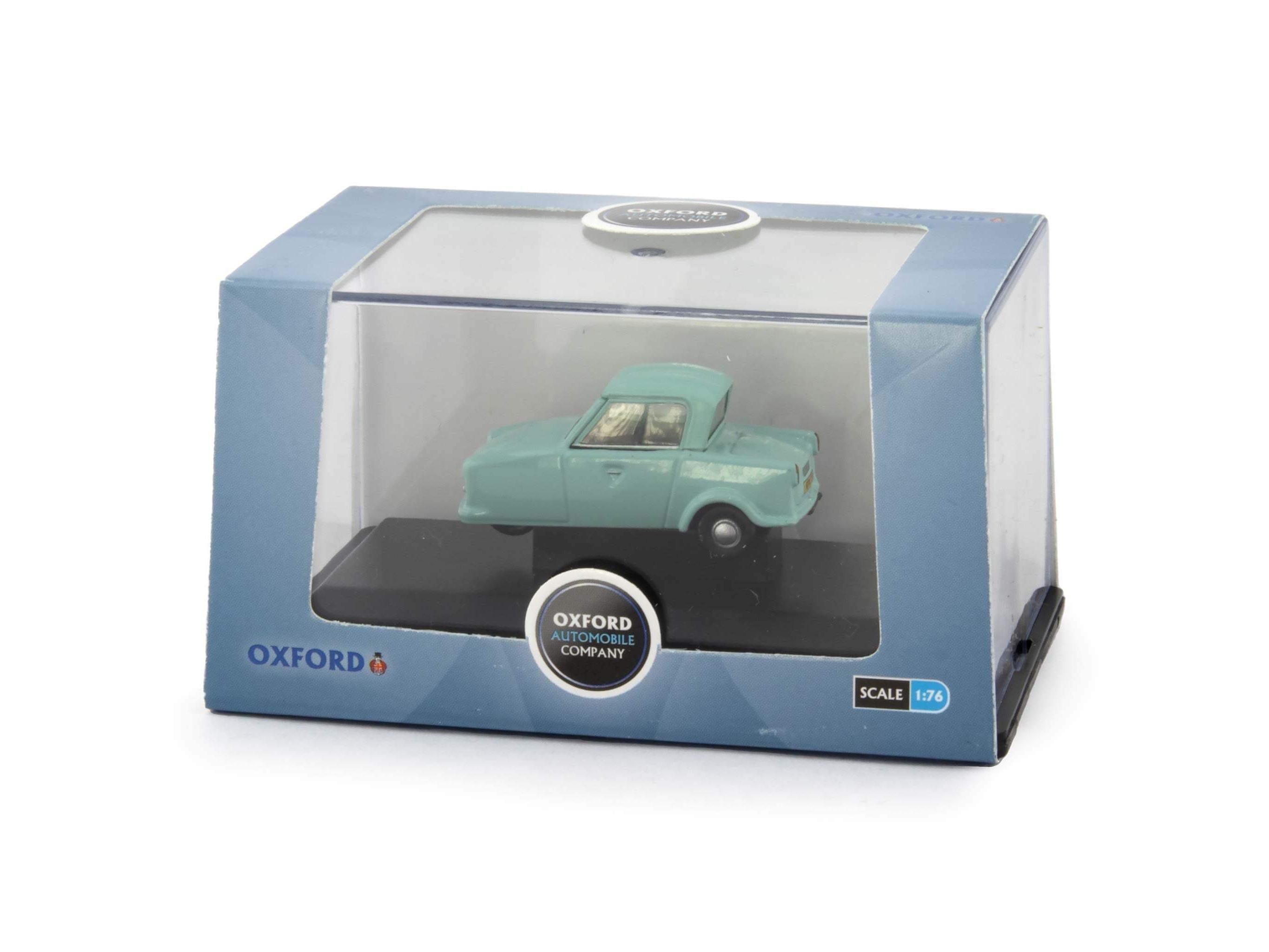 AC Invacar Diecast Model Car blue - 1:76 Scale-Oxford Diecast-Diecast Model Centre