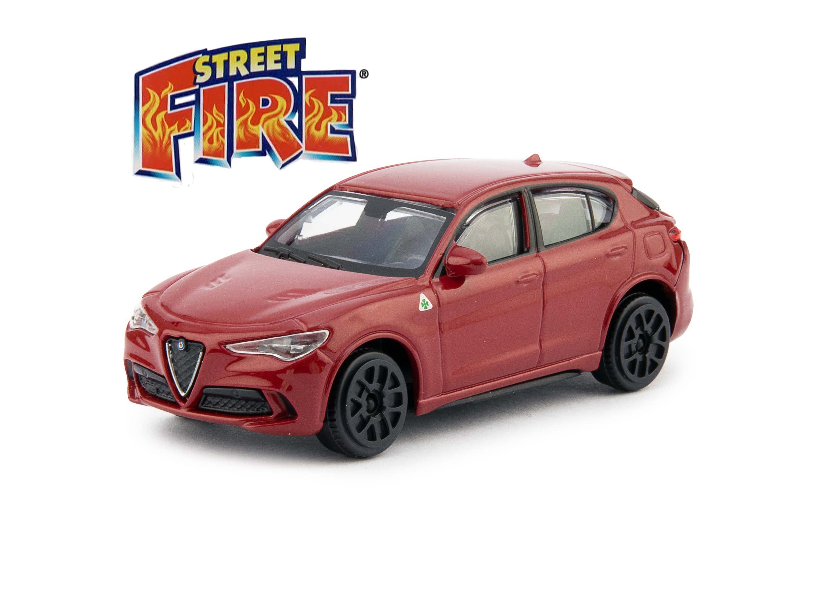 Alfa Romeo Stelvio red 1:43 Scale Toy Car Bburago 30389R