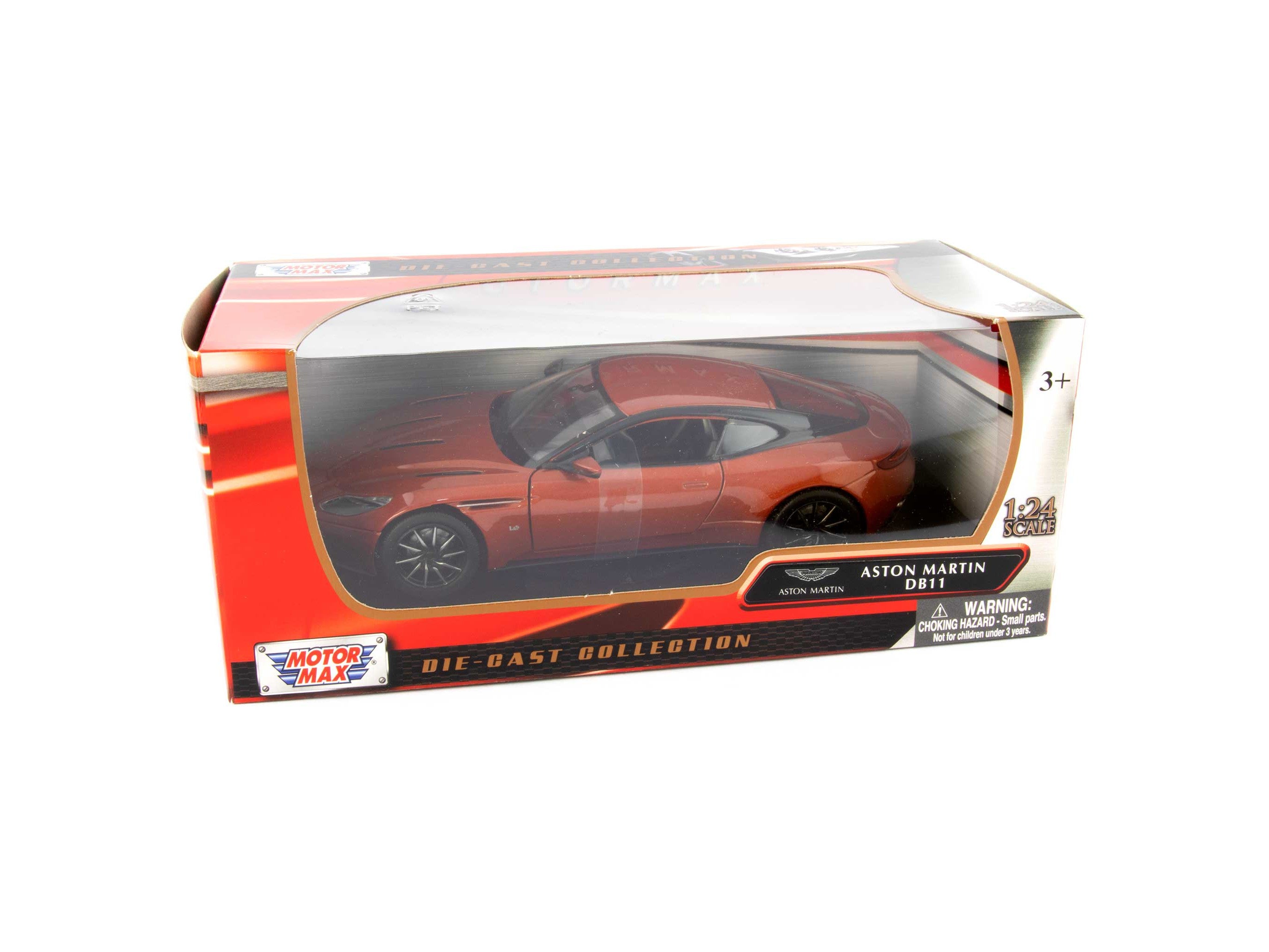 Aston Martin DB11 Diecast Model Car orange 1 24 Scale