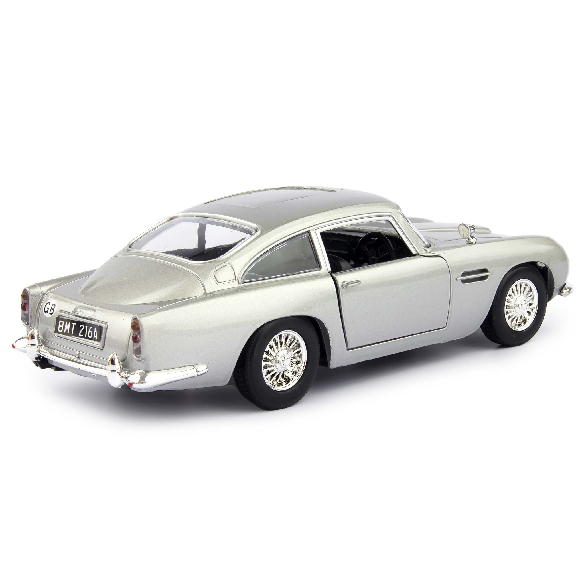 Aston Martin DB5 Diecast Model Car James Bond Goldfinger - 1:24 Scale-Motormax-Diecast Model Centre