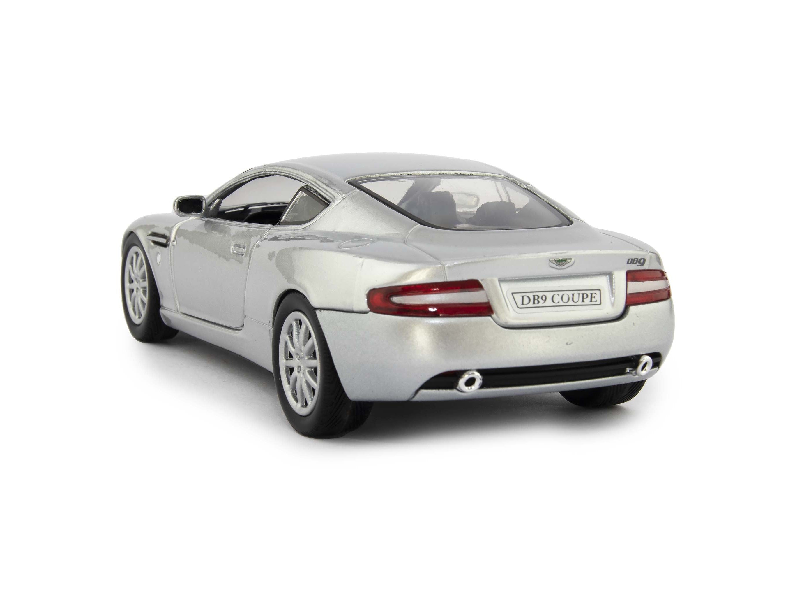 Aston Martin DB9 Diecast Model Car silver 1:24 Scale