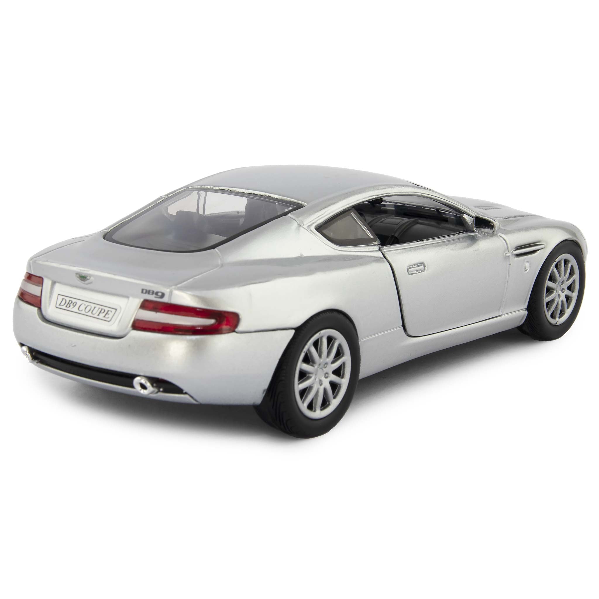 Aston Martin DB9 Diecast Model Car silver - 1:24 Scale-Motormax-Diecast Model Centre