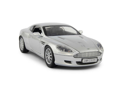 Aston Martin DB9 Diecast Model Car silver - 1:24 Scale-Motormax-Diecast Model Centre