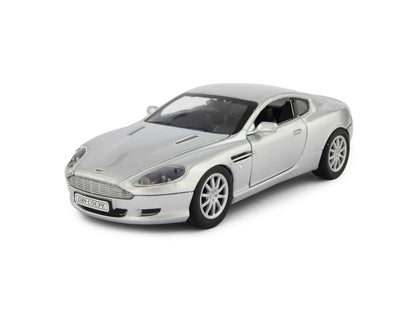 Aston Martin DB9 Diecast Model Car silver - 1:24 Scale-Motormax-Diecast Model Centre