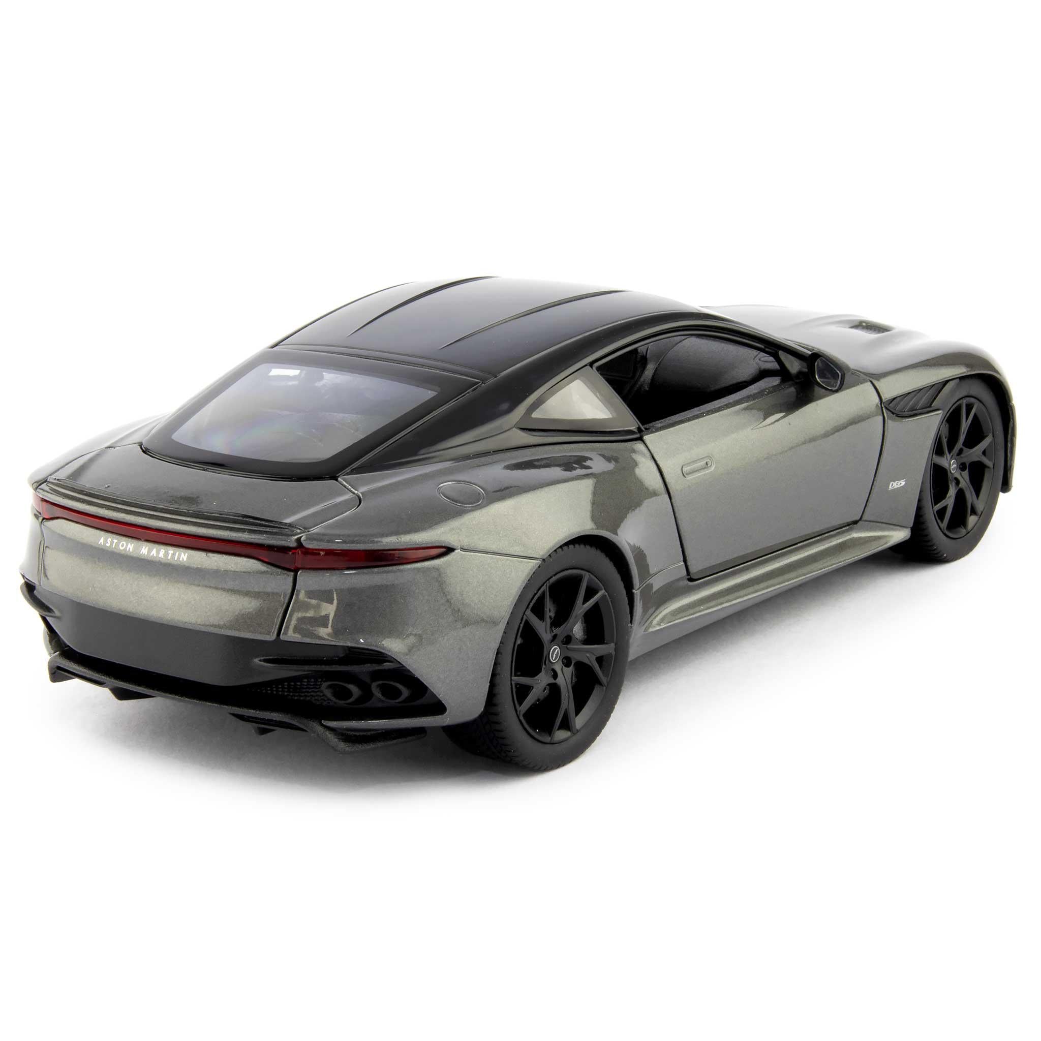 Aston Martin DBS Superleggera Diecast Model Car grey - 1:24 Scale-Welly-Diecast Model Centre