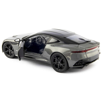 Aston Martin DBS Superleggera Diecast Model Car grey - 1:24 Scale-Welly-Diecast Model Centre