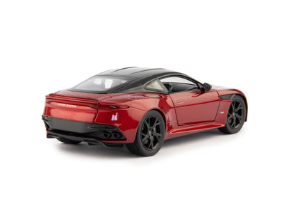 Aston Martin DBS Superleggera Diecast Model Car red - 1:24 Scale-Welly-Diecast Model Centre
