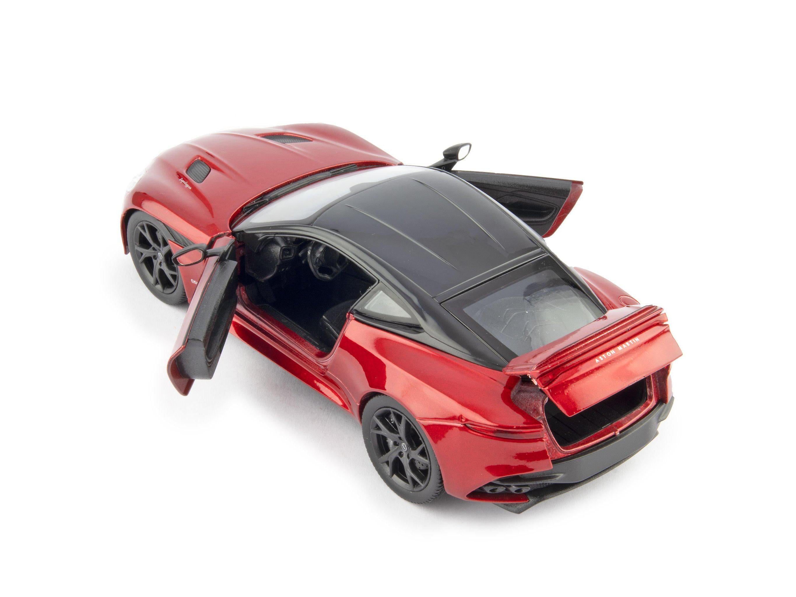 Aston Martin DBS Superleggera Diecast Model Car red - 1:24 Scale-Welly-Diecast Model Centre