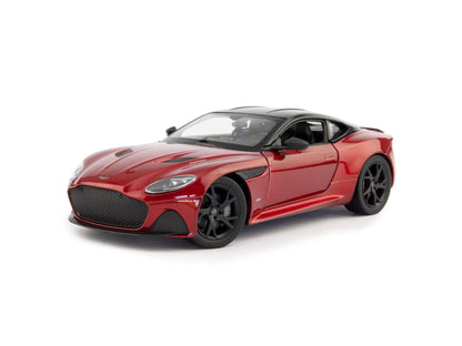 Aston Martin DBS Superleggera Diecast Model Car red - 1:24 Scale-Welly-Diecast Model Centre