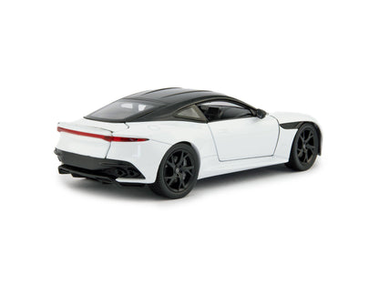 Aston Martin DBS Superleggera Diecast Model Car white - 1:24 Scale-Welly-Diecast Model Centre