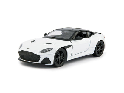 Aston Martin DBS Superleggera Diecast Model Car white - 1:24 Scale-Welly-Diecast Model Centre