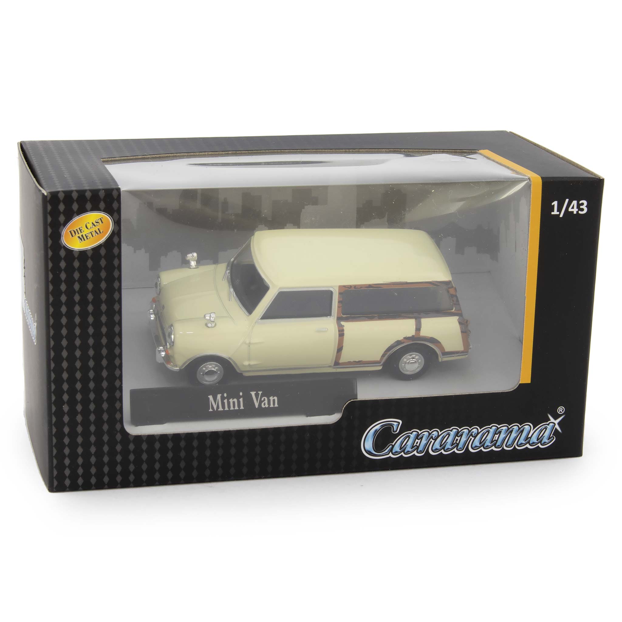 Austin Mini Countryman Diecast Model Car white - 1:43 Scale-Cararama-Diecast Model Centre