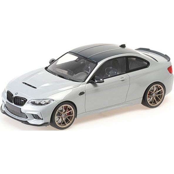 BMW M2 CS 2020 silver - 1:18 Scale Diecast Model Car-Minichamps-Diecast Model Centre