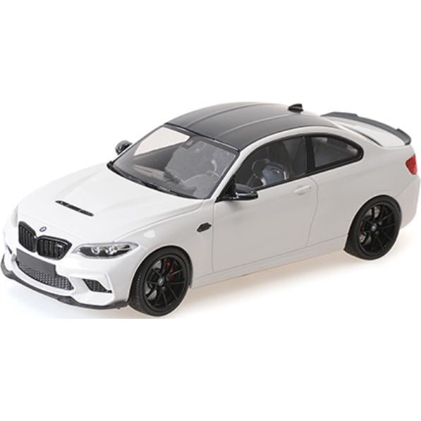 BMW M2 CS 2020 white - 1:18 Scale Diecast Model Car-Minichamps-Diecast Model Centre