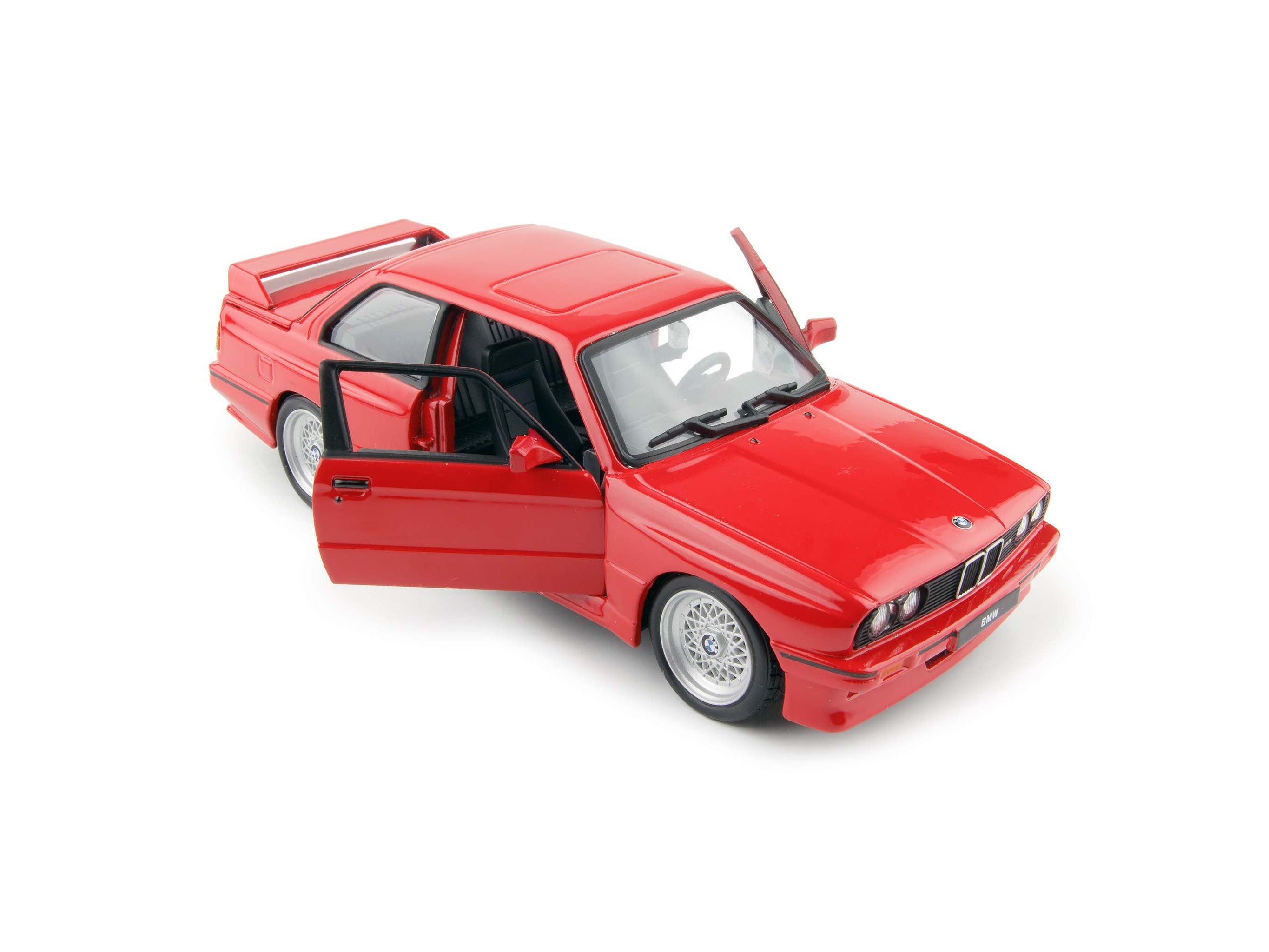 BMW M3 (E30) 1988 red 1:24 Scale Model Car