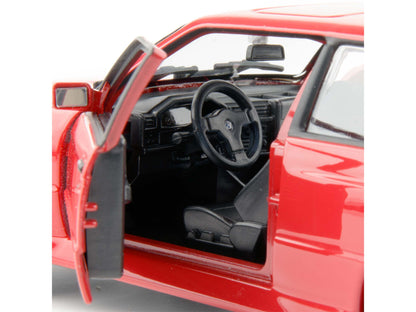 BMW M3 (E30) 1988 red 1:24 Scale Model Car