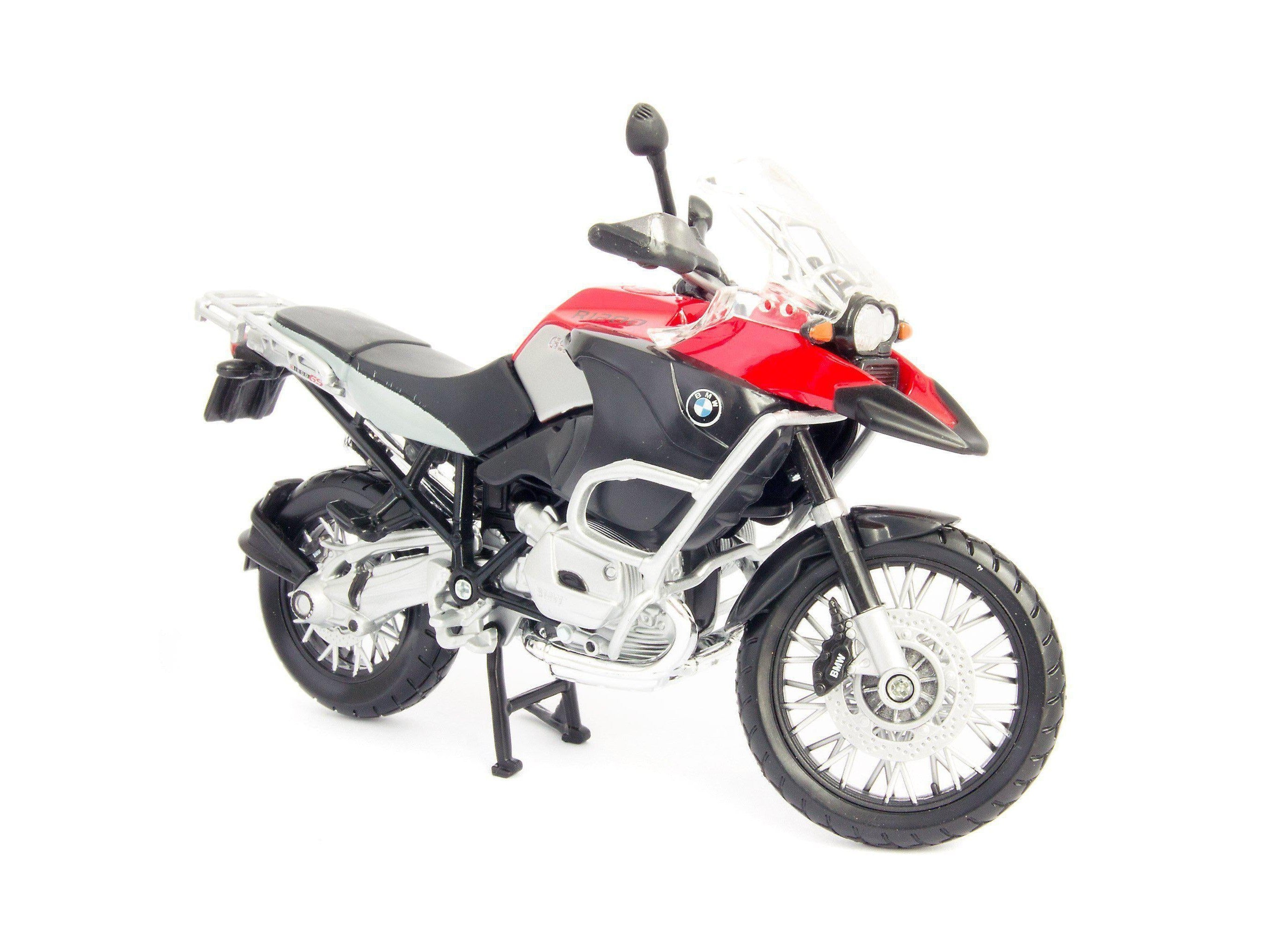 BMW R 1200 GS red 1:12 Scale Motorcycle Model