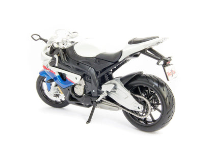 BMW S 1000 RR white 1:12 Scale Motorcycle Model