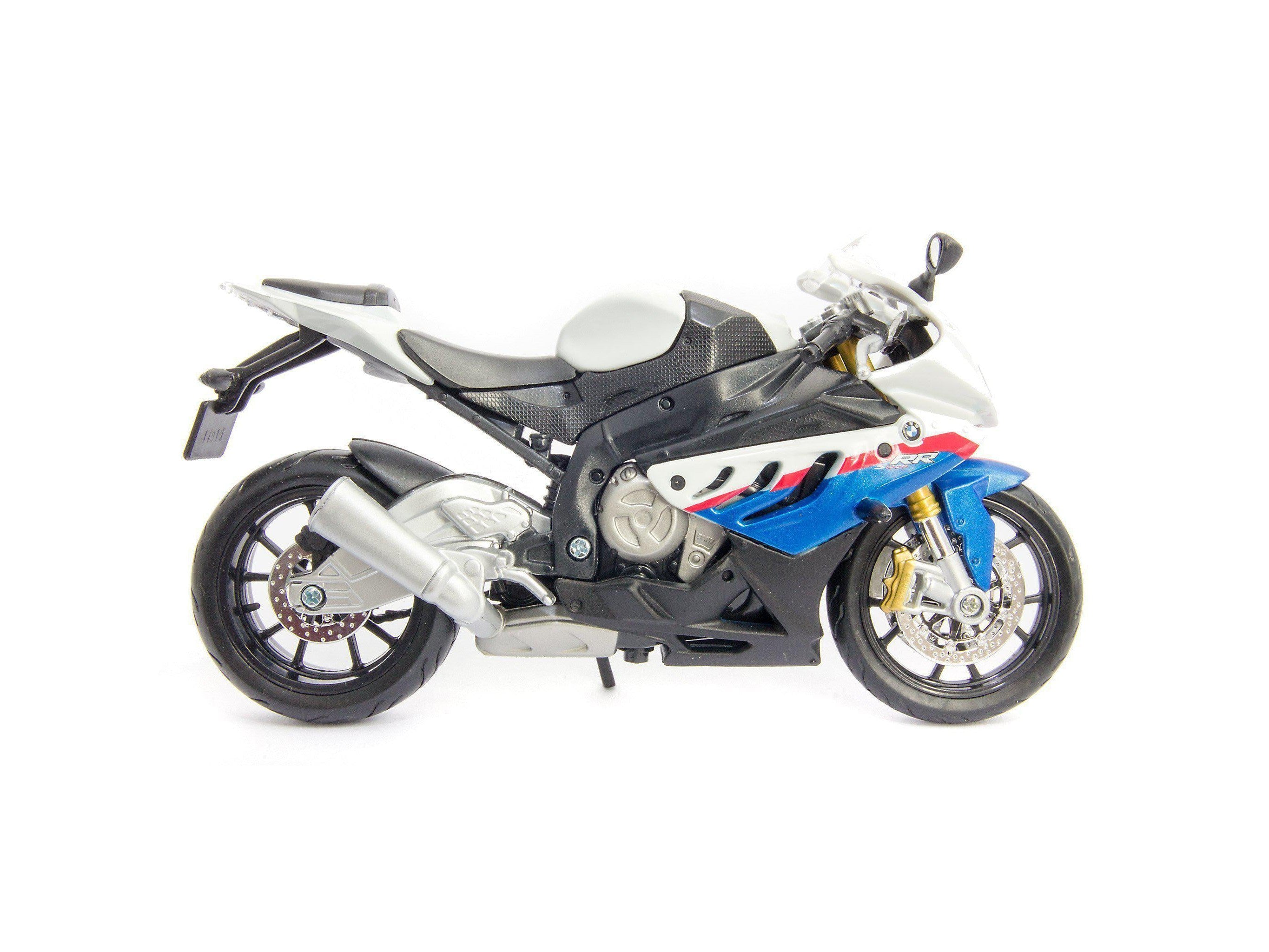 BMW S 1000 RR white 1:12 Scale Motorcycle Model