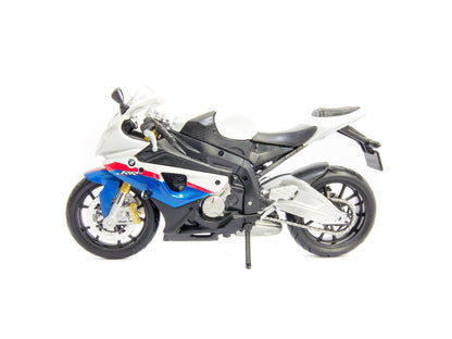 BMW S 1000 RR white 1:12 Scale Motorcycle Model