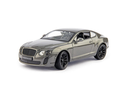 Bentley Continental Supersports Diecast Model Car grey - 1:24 Scale-Welly-Diecast Model Centre