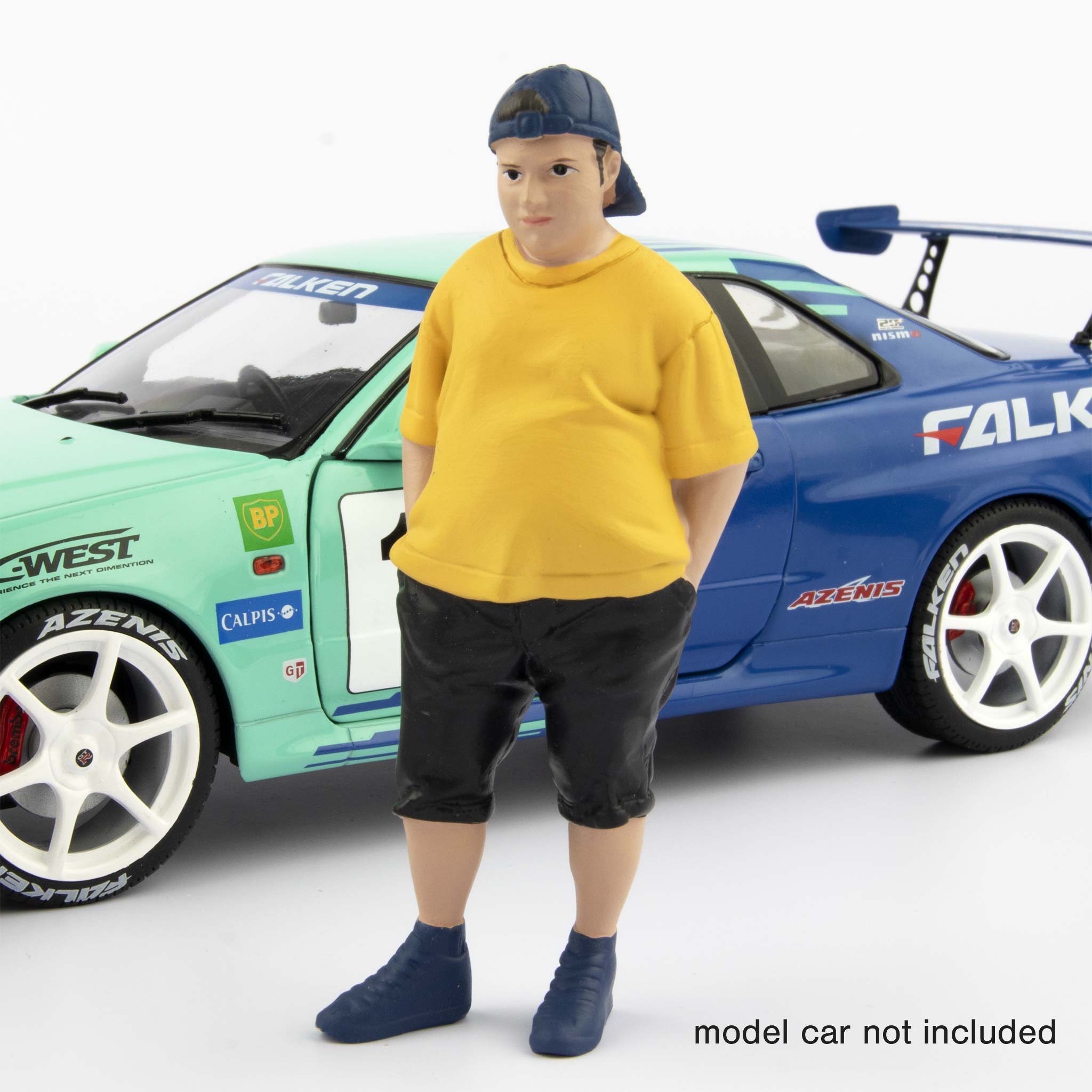 Car Meet 1 Resin Model Figure 2 - 1:18 Scale-American Diorama-Diecast Model Centre
