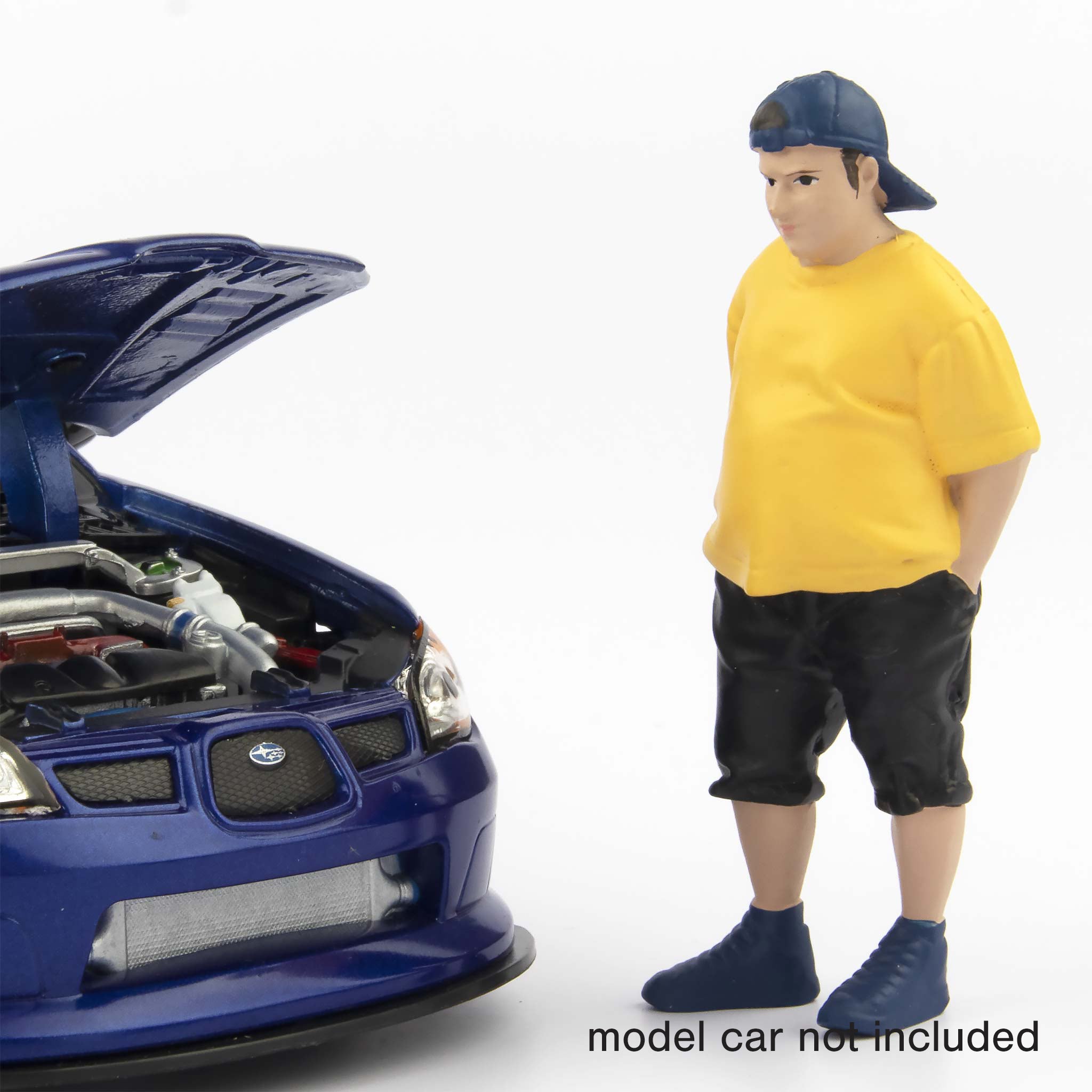 Car Meet 1 Resin Model Figure 2 - 1:24 Scale-American Diorama-Diecast Model Centre