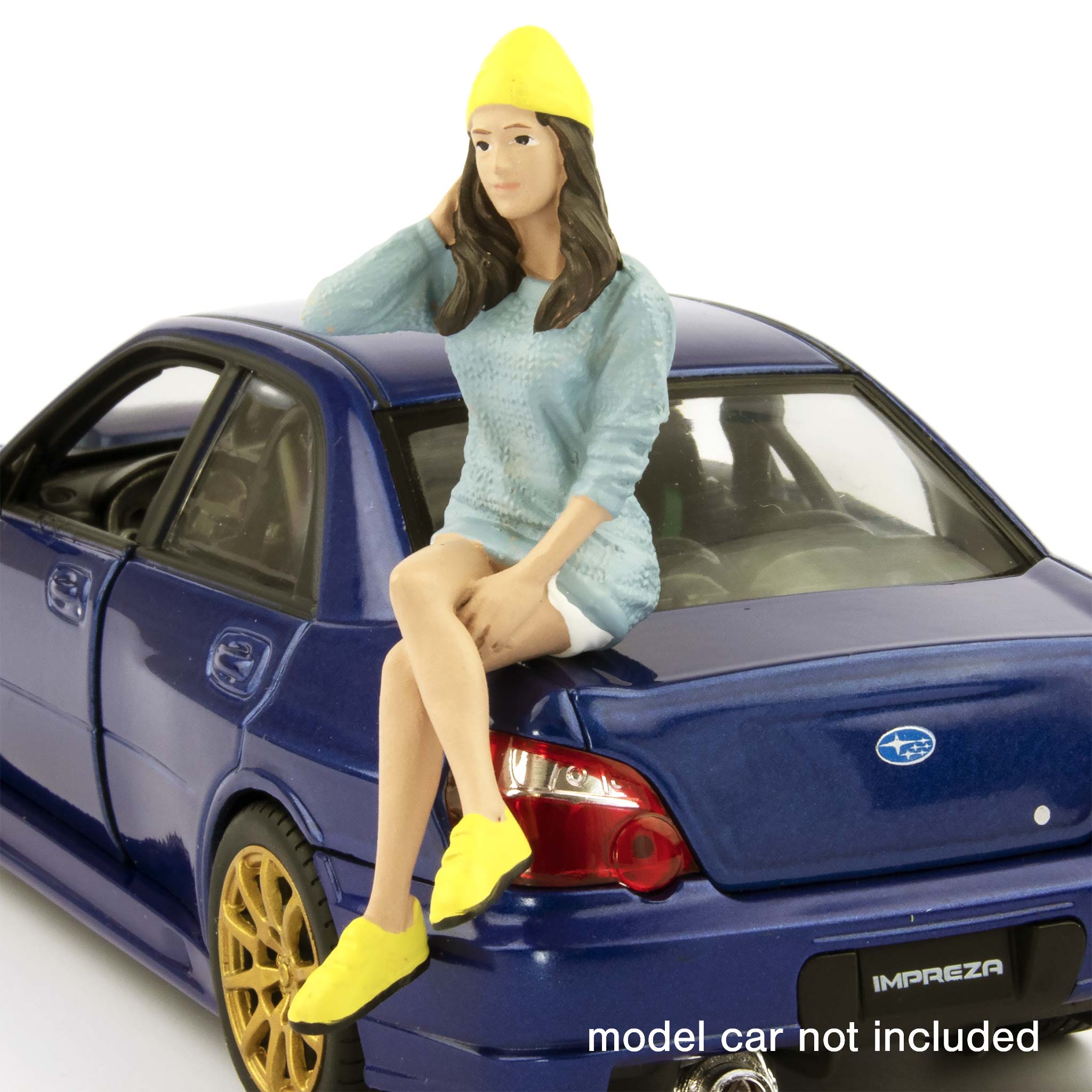 Car Meet 1 Resin Model Figure 3 - 1:24 Scale-American Diorama-Diecast Model Centre