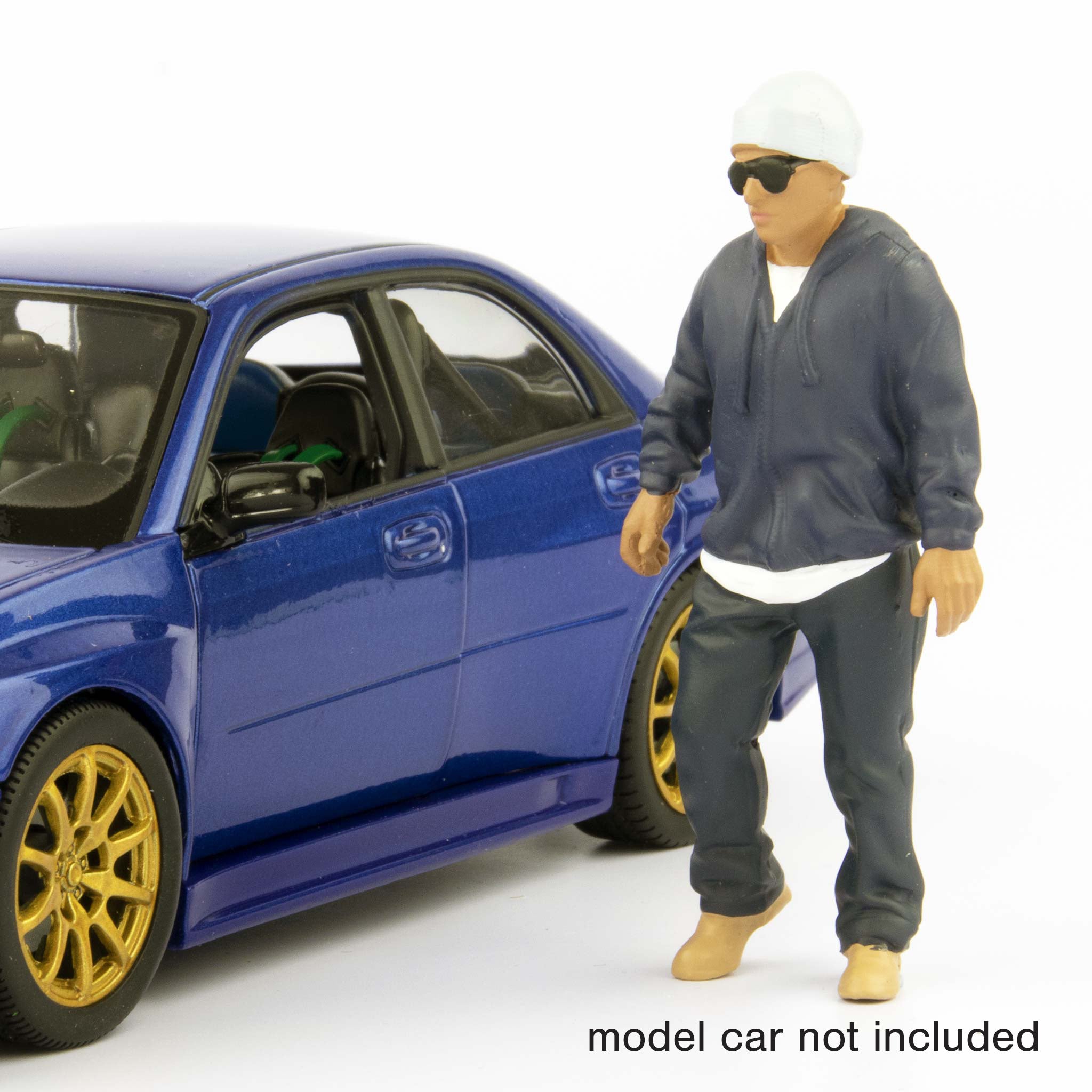 Car Meet 1 Resin Model Figure 4 - 1:24 Scale-American Diorama-Diecast Model Centre