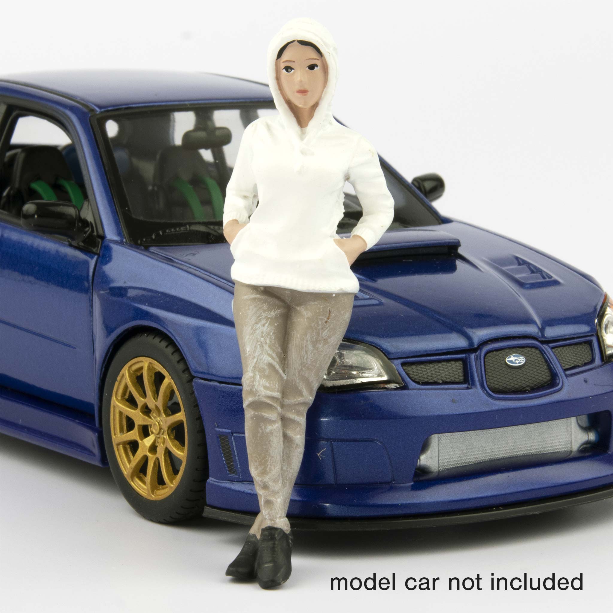 Car Meet 2 Resin Model Figure 1 - 1:24 Scale-American Diorama-Diecast Model Centre