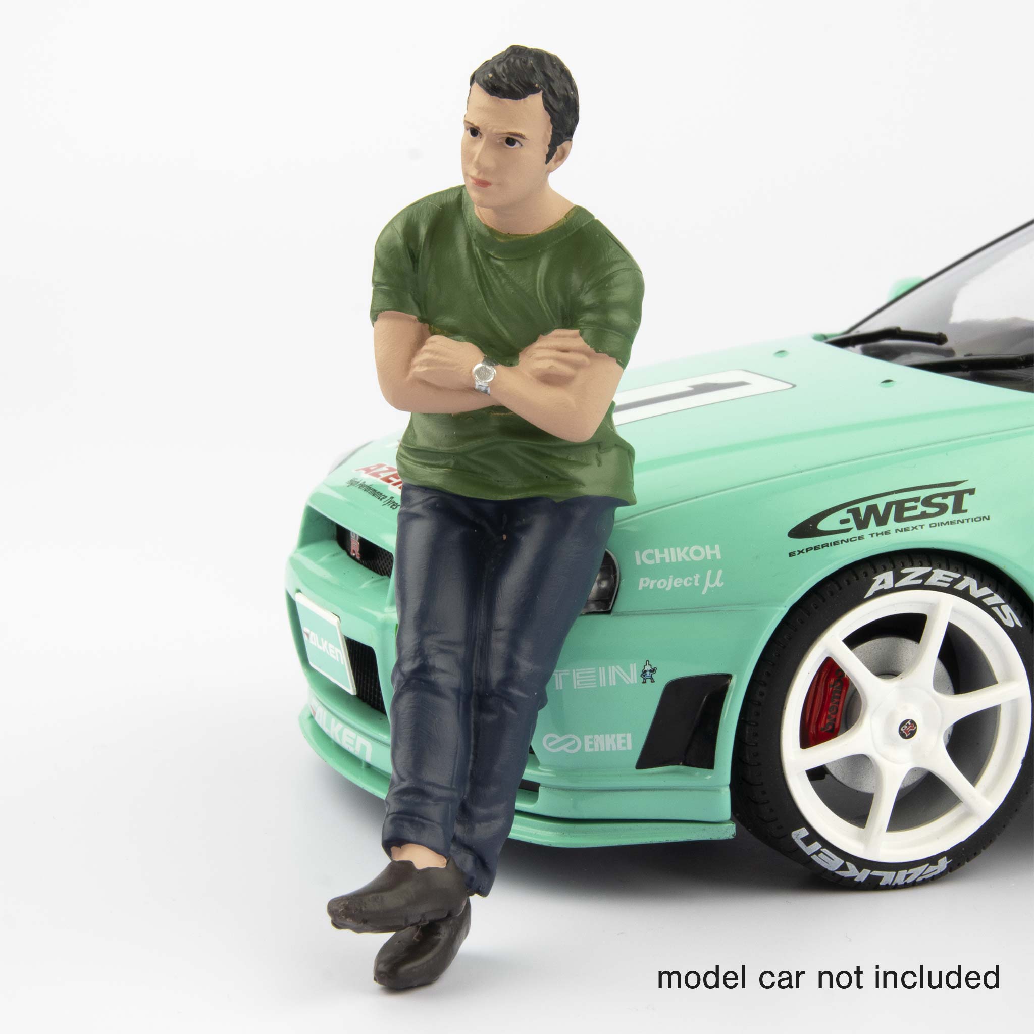 Car Meet 2 Resin Model Figure 2 - 1:18 Scale-American Diorama-Diecast Model Centre