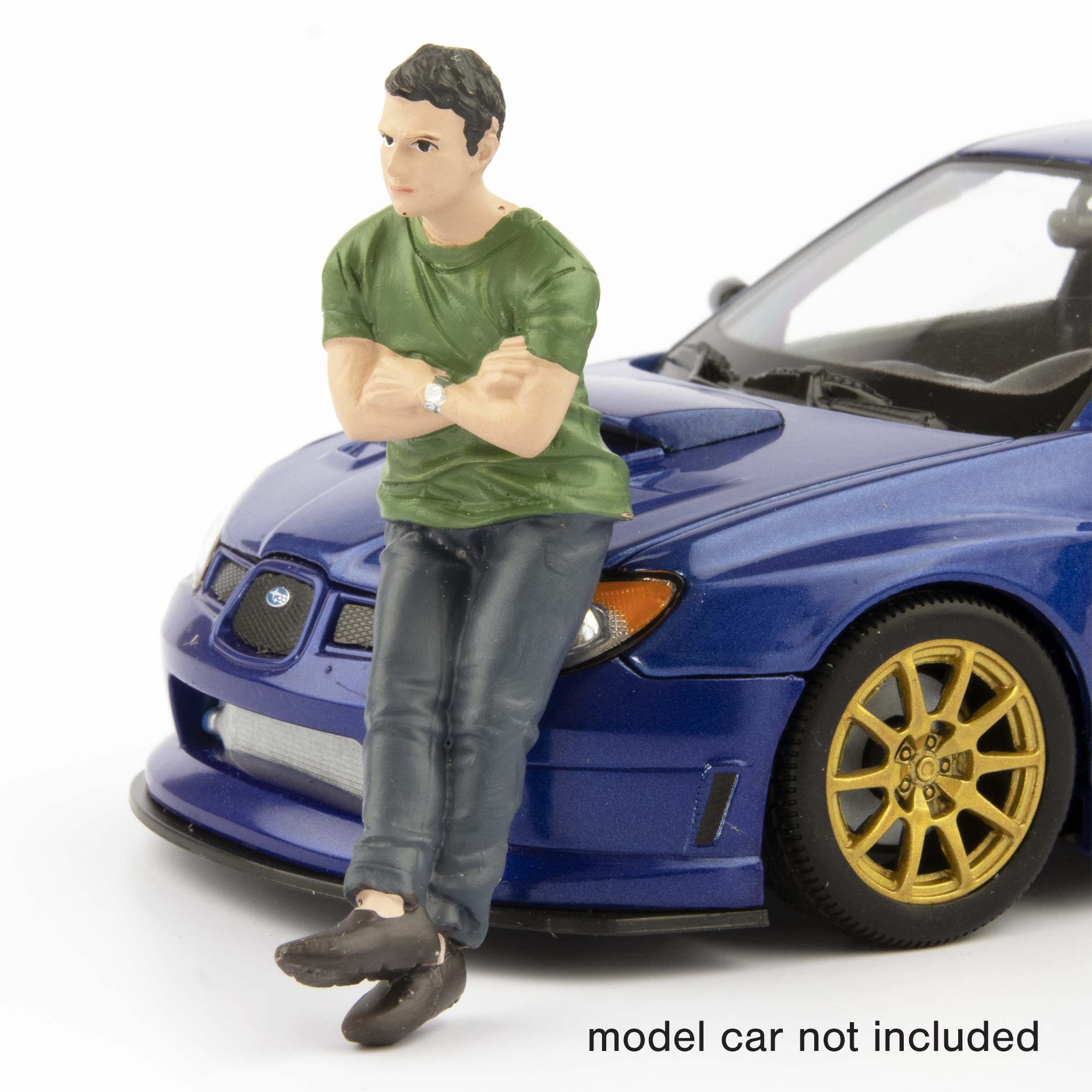 Car Meet 2 Resin Model Figure 2 - 1:24 Scale-American Diorama-Diecast Model Centre