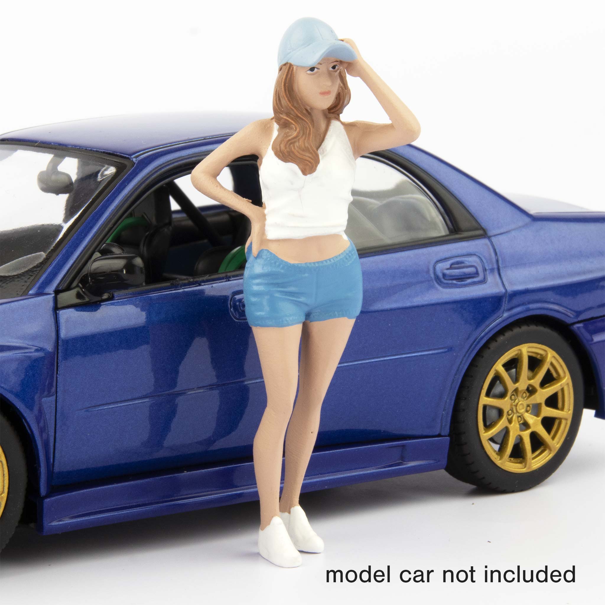 Car Meet 2 Resin Model Figure 3 - 1:24 Scale-American Diorama-Diecast Model Centre