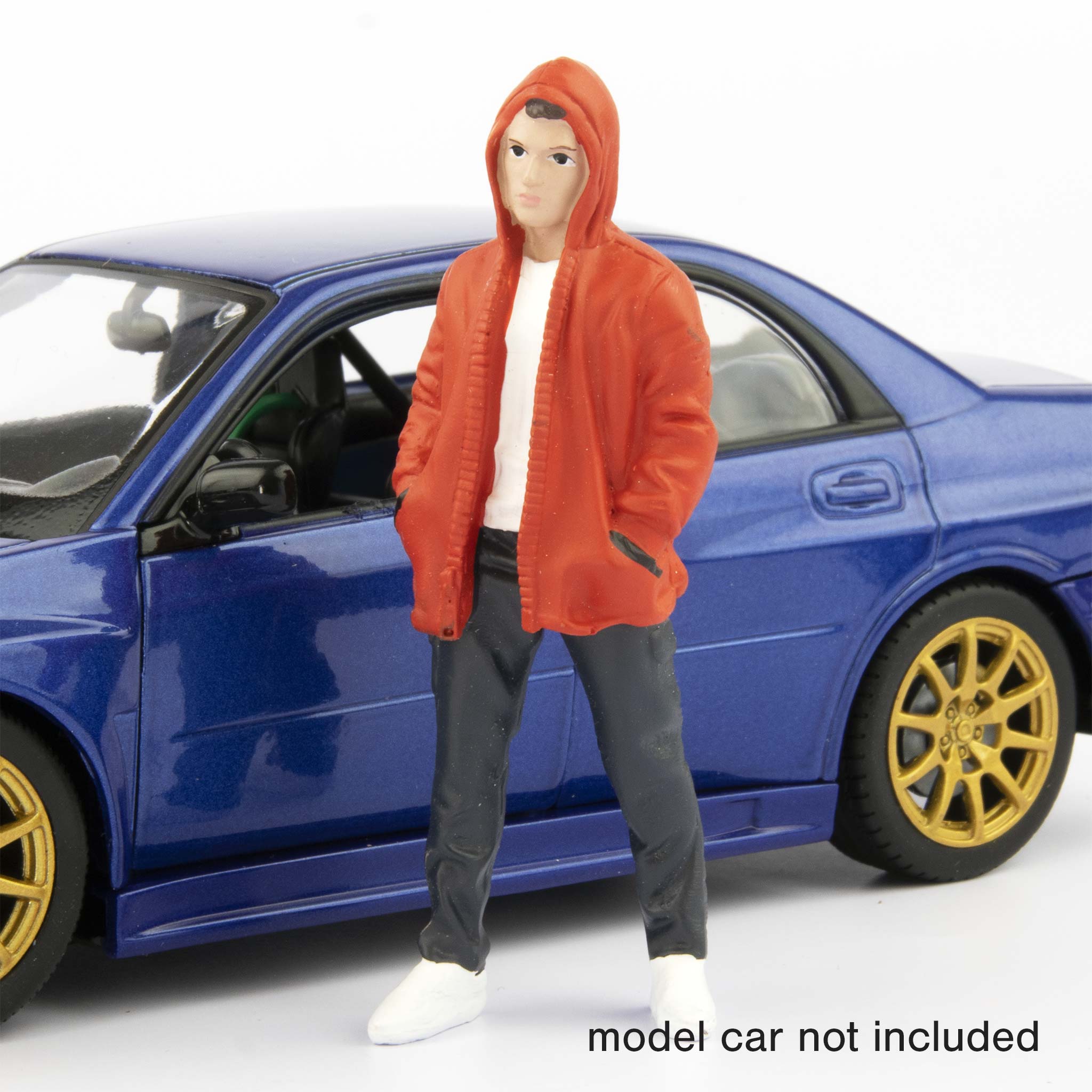 Car Meet 2 Resin Model Figure 4 - 1:24 Scale-American Diorama-Diecast Model Centre