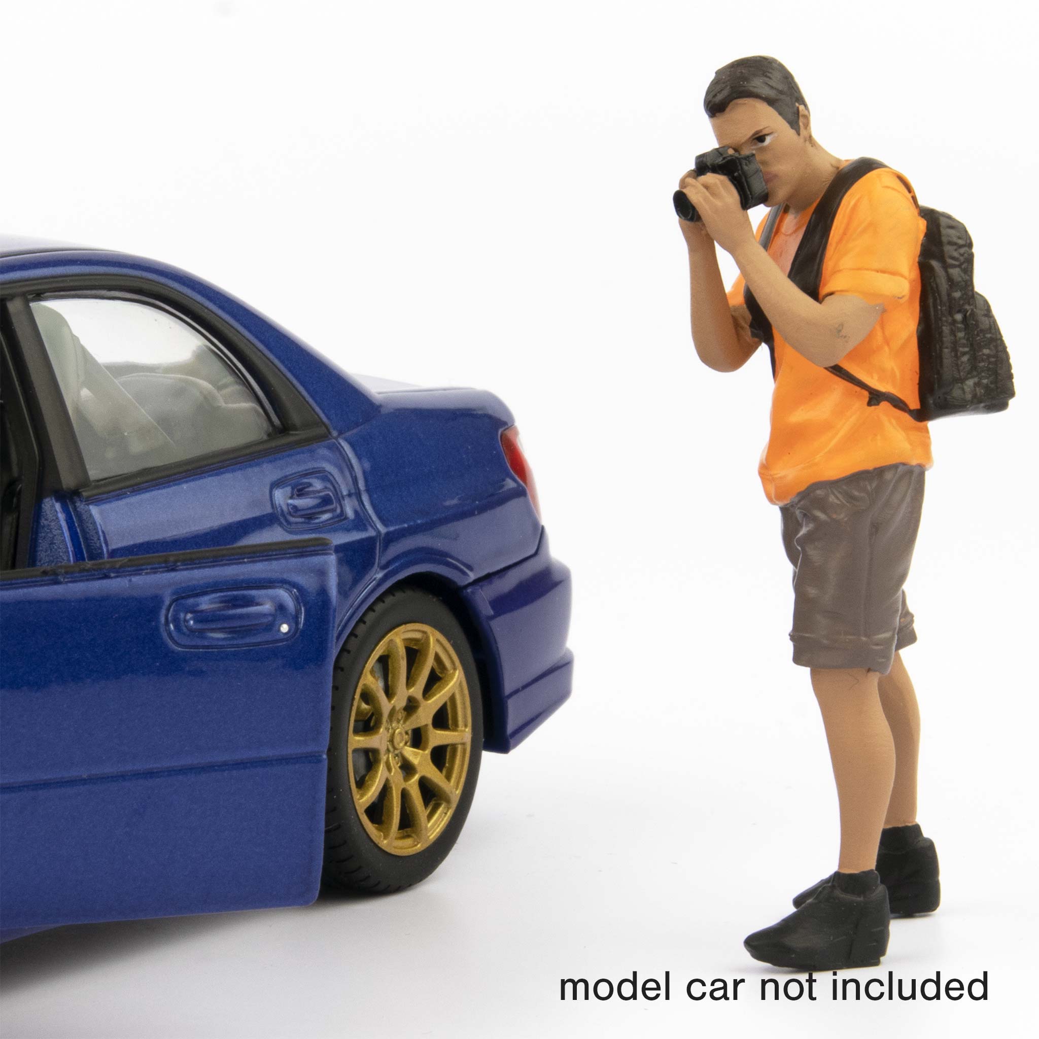 Car Meet 2 Resin Model Figure 6 - 1:24 Scale-American Diorama-Diecast Model Centre