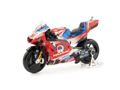 Ducati Desmosedici GP21 Pramac #5 MotoGP 2021 Zarco - 1:18 Scale Diecast Model Motorcycle-Maisto-Diecast Model Centre