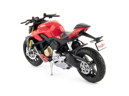 Ducati Streetfighter V4 S Diecast Model Motorcycle red - 1:18 scale-Maisto-Diecast Model Centre