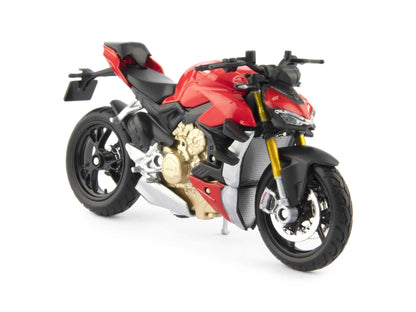 Ducati Streetfighter V4 S Diecast Model Motorcycle red - 1:18 scale-Maisto-Diecast Model Centre