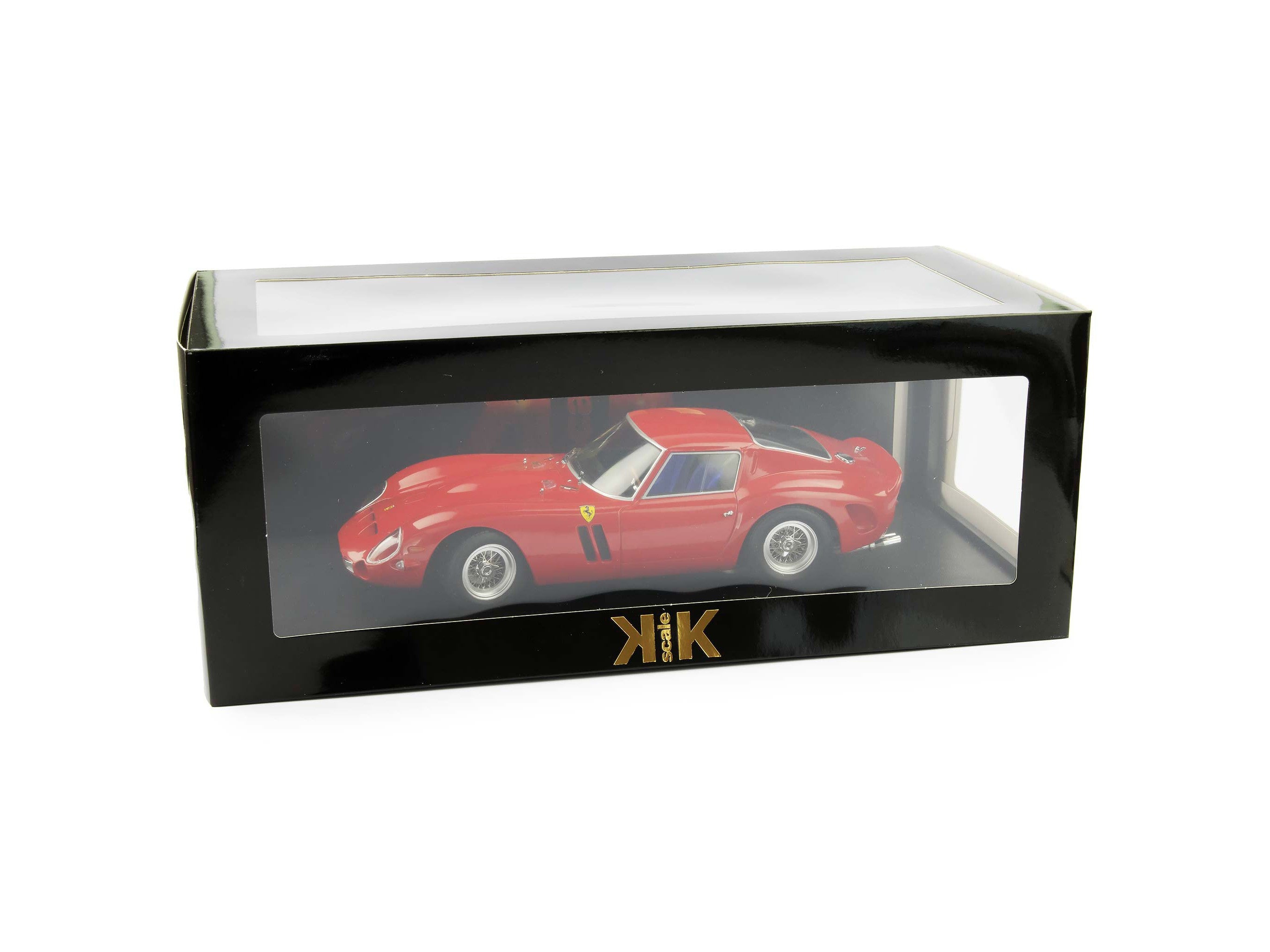 Ferrari 250 GTO 1962 red 1:18 Model Car KK Scale DC180731