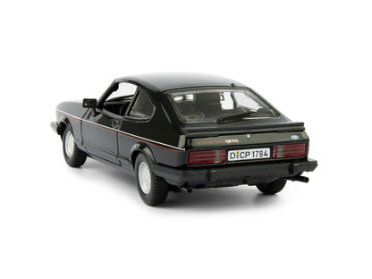 Ford Capri 2.8i Diecast Model Car 1982 black- 1:24 Scale-Bburago-Diecast Model Centre