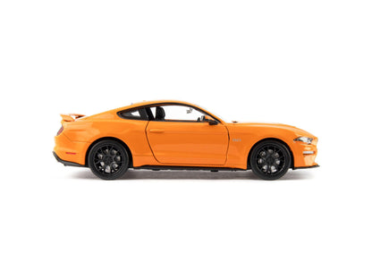 Ford Mustang GT Diecast Model Car 2018 orange - 1:24 Scale-Motormax-Diecast Model Centre