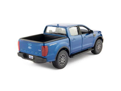 Ford Ranger 2019 blue 1:27 Scale Model Car
