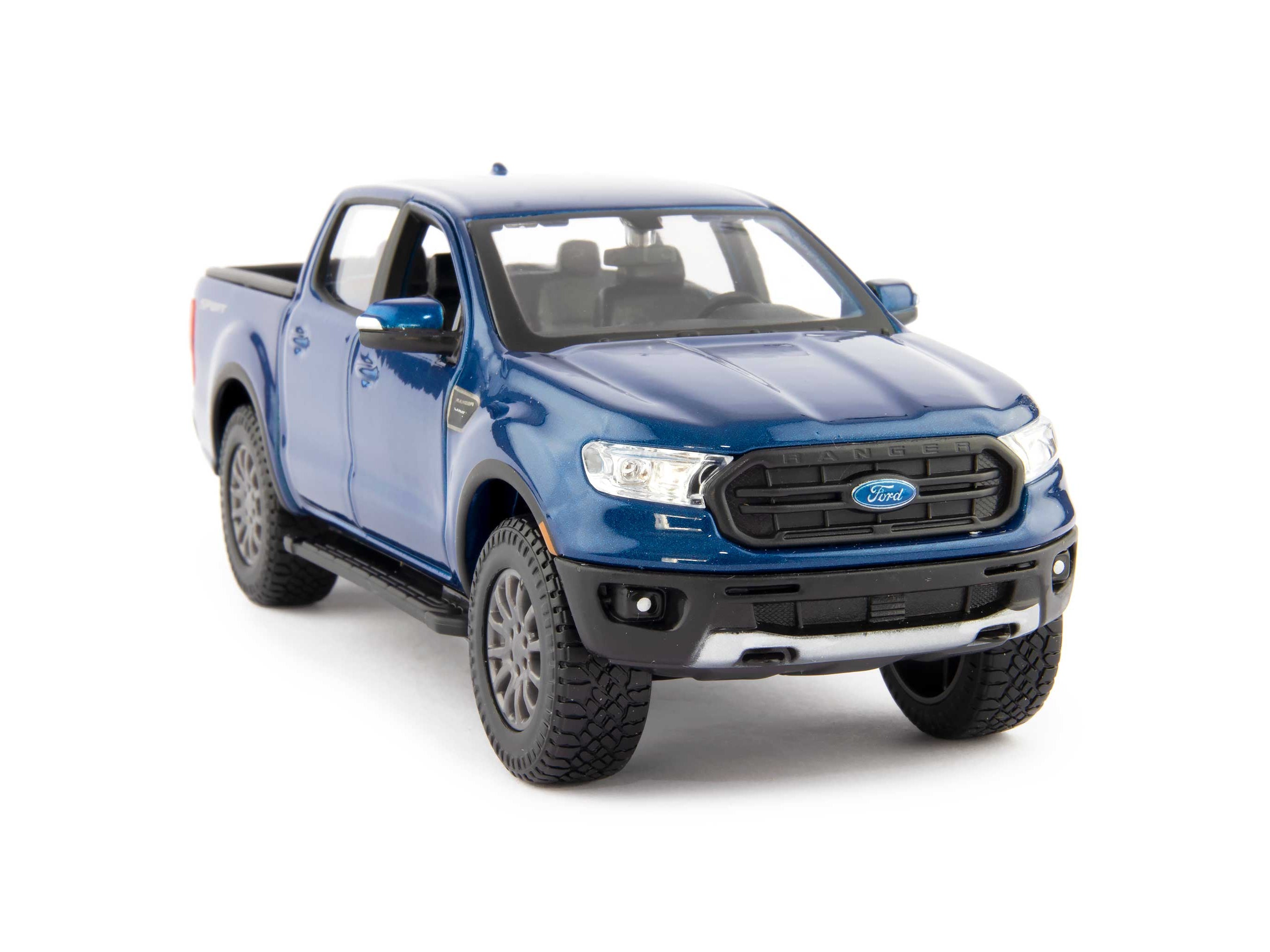 Ford Ranger 2019 blue 1:27 Scale Model Car