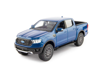 Ford Ranger Diecast Model Pickup Truck 2019 blue - 1:27 Scale-Maisto-Diecast Model Centre