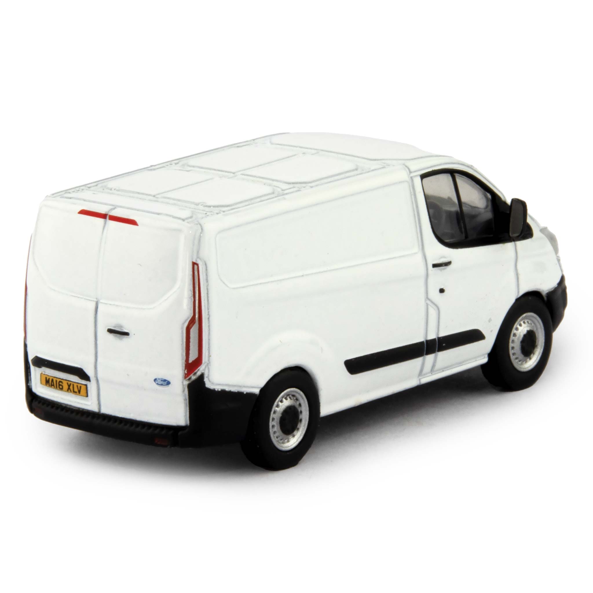 Ford Transit Custom Diecast Model Van white - 1:76 Scale-Oxford Diecast-Diecast Model Centre