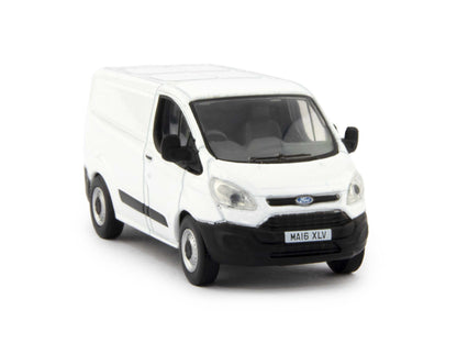 Ford Transit Custom Diecast Model Van white - 1:76 Scale-Oxford Diecast-Diecast Model Centre