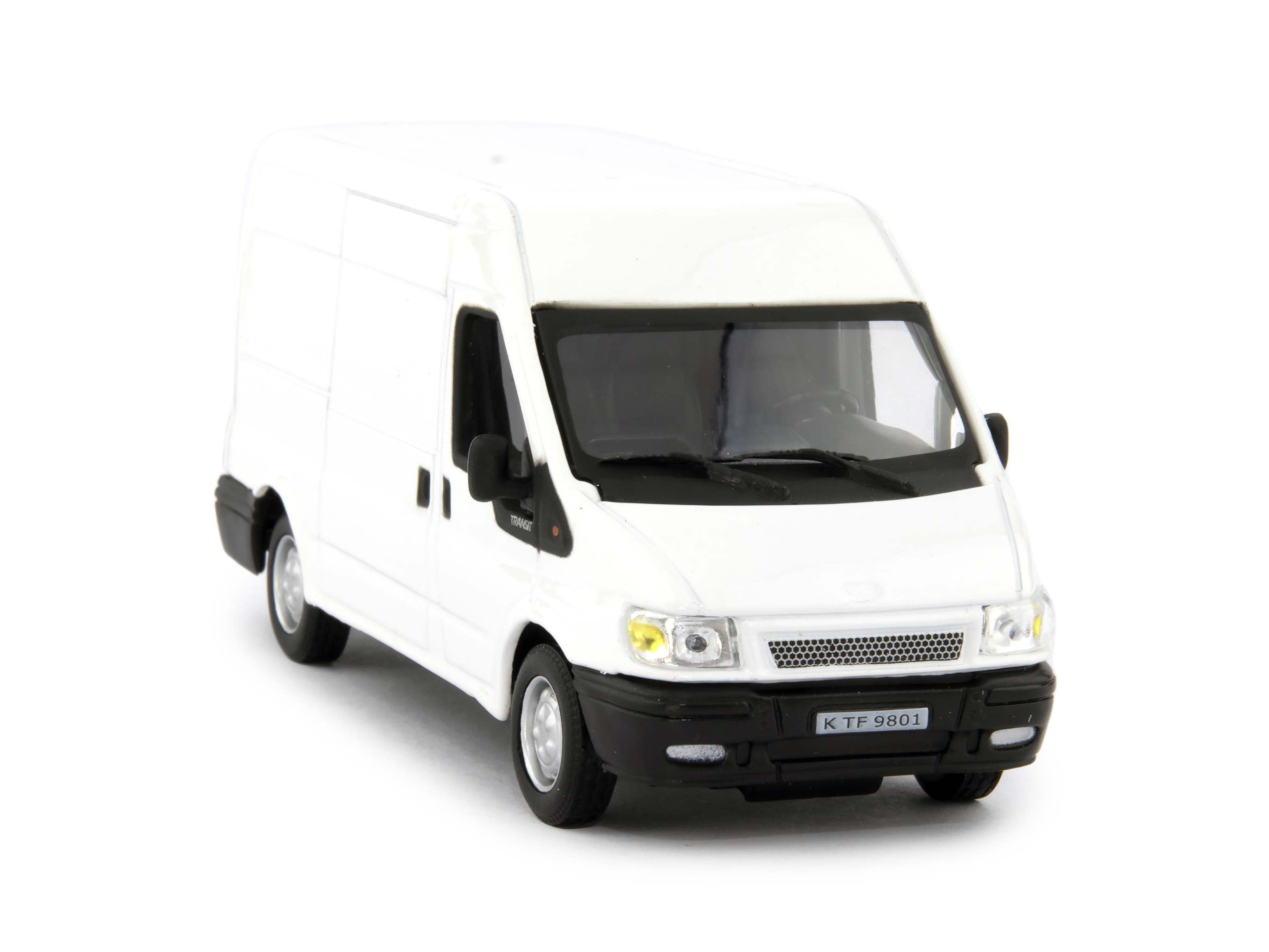 Ford Transit Medium Roof Diecast Model Van white - 1:43 Scale-Cararama-Diecast Model Centre