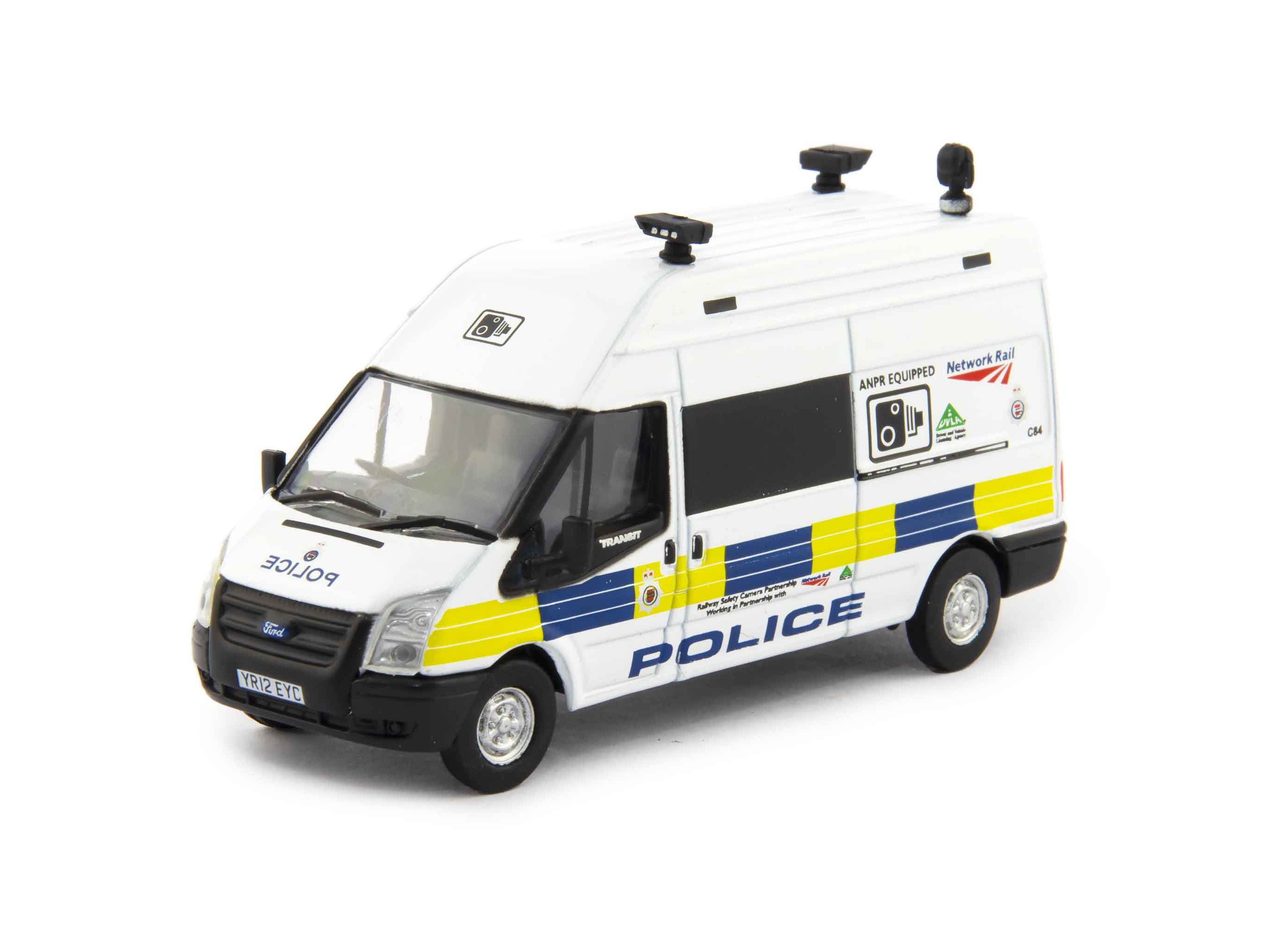 Ford Transit Mk5 LWB Diecast Model Van British Transport Police - 1:76 Scale-Oxford Diecast-Diecast Model Centre
