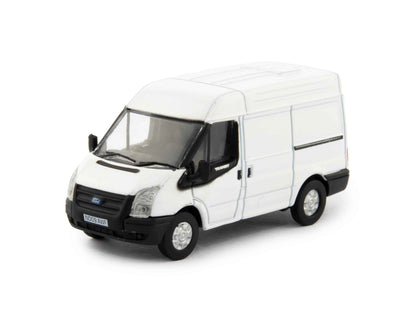 Ford Transit Mk5 SWB Medium Roof Diecast Model Van white - 1:76 Scale-Oxford Diecast-Diecast Model Centre